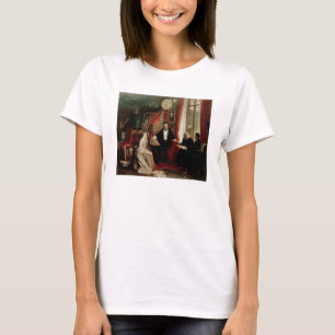 Richard Wagner met Franz Liszt en Liszt's dochter T-shirt