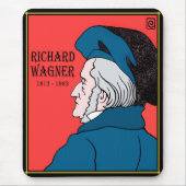 Richard Wagner Mousepad Muismat (Voorkant)