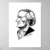 Richard Wagner Poster (Voorkant)
