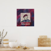 Richard WAGNER poster (Keuken)