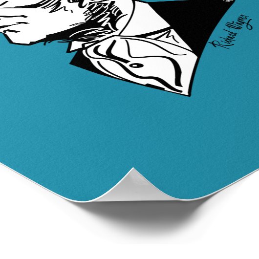 Richard Wagner Poster (Hoek)