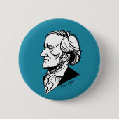 Richard Wagner Ronde Button 5,7 Cm (Voorkant)