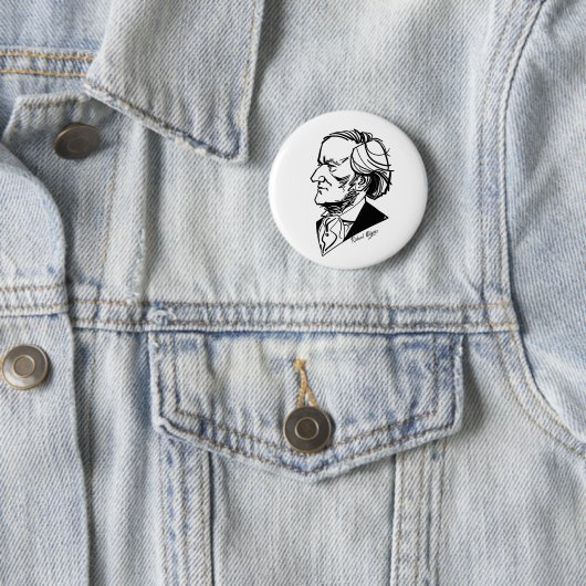 Richard Wagner Ronde Button 5,7 Cm (In situ)