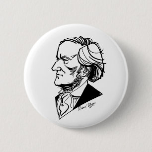 Richard Wagner Ronde Button 5,7 Cm