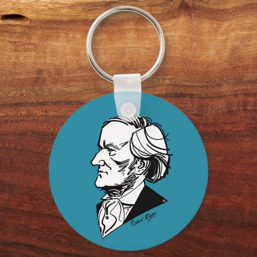 Richard Wagner Sleutelhanger (Voorkant)