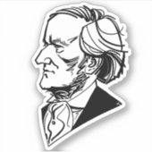 Richard Wagner Sticker (Voorkant)