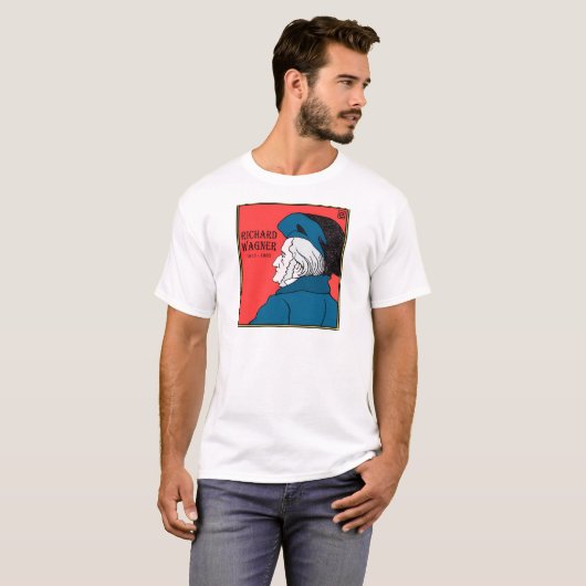 Richard Wagner T-shirt (Voorkant volledig)