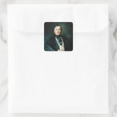 Richard Wagner Vierkante Sticker (Tas)