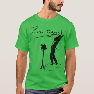 Richard Wagners klassieke muziek muzikanten meisje T-shirt