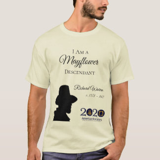 Richard Warren Mayflower Mannen T-shirt