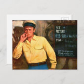 Richard Widmark ad voor Hell and High Water Briefkaart (Voorkant / Achterkant)