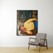 Richard Widmark ad voor Hell and High Water Wandkleed (In situ)