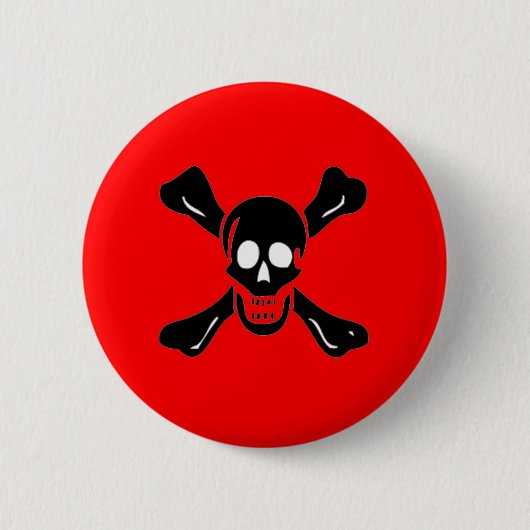 Richard Worley-Black Ronde Button 5,7 Cm (Voorkant)