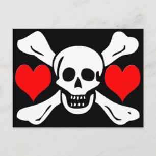 Richard Worley-Hearts Briefkaart