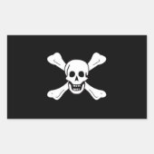 Richard Worley's Pirate Flag Sticker (Voorkant)