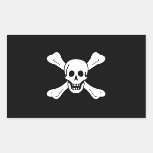 Richard Worley's Pirate Flag Sticker