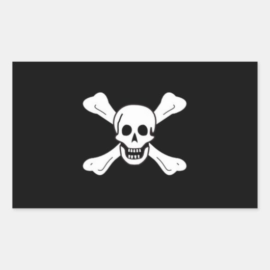 Richard Worley's Pirate Flag Sticker (Voorkant)