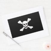 Richard Worley's Pirate Flag Sticker (Envelop)