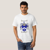 Richards Family Crest - Richards Coat of Arms T-shirt (Voorkant volledig)