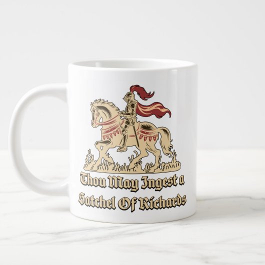 Richards Jumbo 20oz Grote Koffiekop (Links)