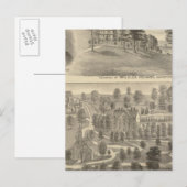 Richards residentie, Watertown Nashotah House Briefkaart (Voorkant / Achterkant)