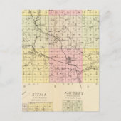 Richardson County, Nebraska Briefkaart (Voorkant)