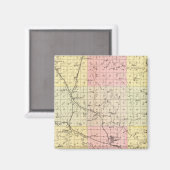 Richardson County, Nebraska Magneet (Voorkant / Achterkant)