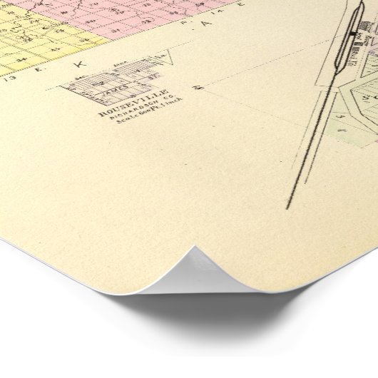 Richardson County, Nebraska Poster (Hoek)