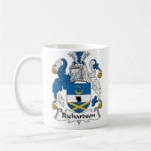 Richardson Family Crest Koffiemok (Links)