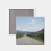 Richardson Highway, Alaska Magneet (Voorkant / Achterkant)