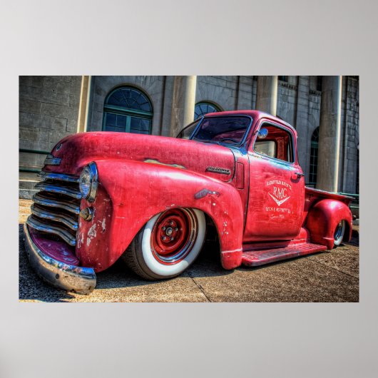 Richardson Motor Company Rat Chevy Poster (Voorkant)