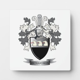 Richardson wapenschild fotoplaat