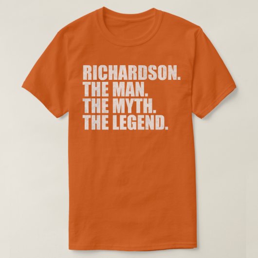 RichardsonRichardson Achternaam Richardson T-shirt (Design voorkant)