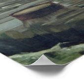 Richelieu op de muur van het zee in La Rochelle, 1 Poster (Hoek)