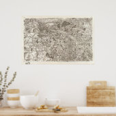 Richelieu, Saumur Poster (Keuken)