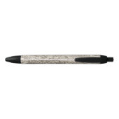 Richelieu, Saumur Zwarte Inkt Pen (Achterkant)