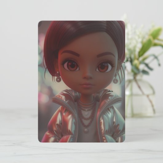 Richelle Gift Kaart (Staand voorkant)