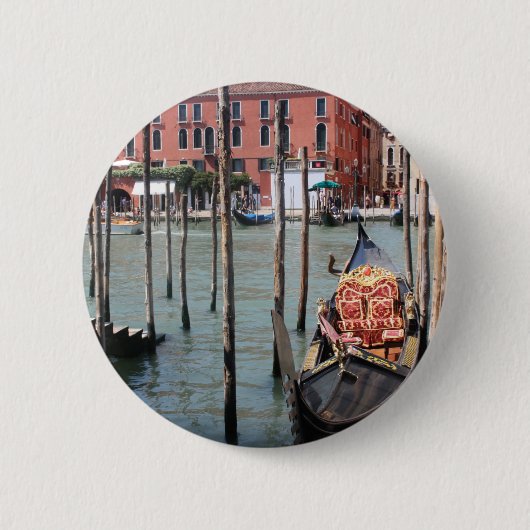 Riches van Venetië Ronde Button 5,7 Cm (Voorkant)