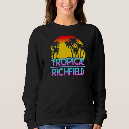 Richfield Minnesota Funny Ironic Weather Trui (Voorkant)