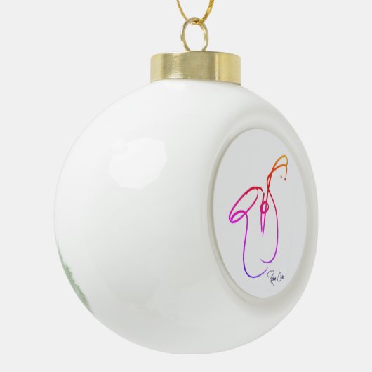 Richie Cole Original Sax-Art Ornament (Links)