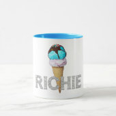 Richie Ijsroom Mok (Midden)