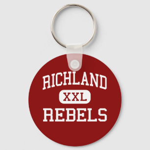 Richland - Rebellen - Middelbare school - Essex Sleutelhanger