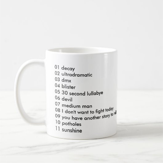 richmfhall - het patroon - koffie - mok (Links)