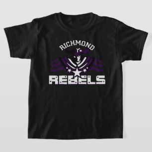 Richmond 6th Grade Camp Kinder zwarte T-shirt