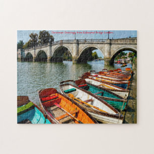 Richmond Bridge Londen. Jigzaag Puzzle Legpuzzel