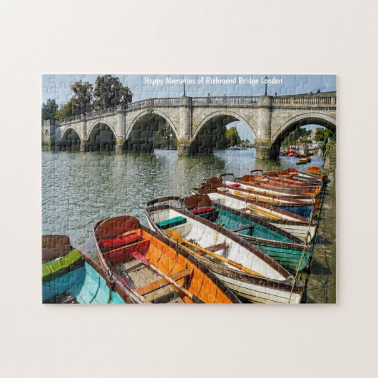 Richmond Bridge Londen. Legpuzzel (Horizontaal)