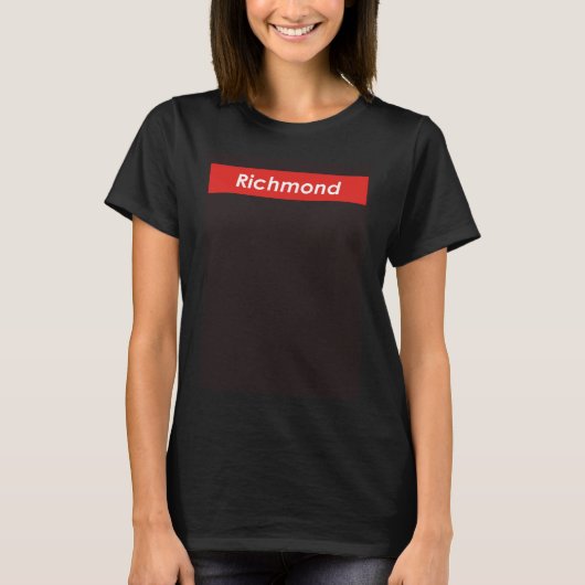 Richmond California T-shirt (Voorkant)