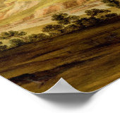 Richmond Castle, Yorkshire, c.1640-41 (olie op rui Poster (Hoek)