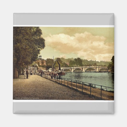 Richmond, de brug, Londen en buitenwijken, Engelan Magneet (Voorkant)