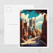 Richmond Engeland vintage reisillustratie Briefkaart (Voorkant / Achterkant)